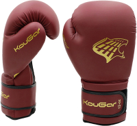 Боксерские перчатки KouGar KO800-6 (6oz, бордовый) - 