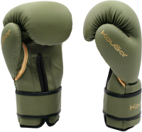 Боксерские перчатки KouGar KO900-6 (6oz, темно-зеленый) - 