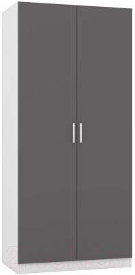 Шкаф Интермебель Марсель 600 / МР-06 (графит серый)