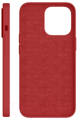 Чехол-накладка VLP Silicone Case для iPhone 13 Pro / vlp-SC21-P61RD (красный)