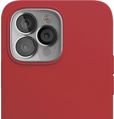 Чехол-накладка VLP Silicone Case для iPhone 13 Pro / vlp-SC21-P61RD (красный)