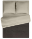 Комплект постельного белья Amore Mio Мако-сатин Andrew Микрофибра 2сп / 22245 (коричневый/светло-серый) - 