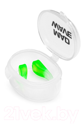 Зажим для носа Mad Wave Float (зеленый)