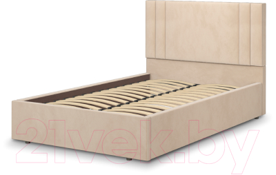 Полуторная кровать Аквилон Мирта 12 М (конфетти крем)