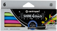 

Набор маркеров Centropen, Shine4black / 6 2590 0601