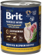 Корм для собак Brit Premium by Nature с бараниной и рубцом / 5051182 (850г) - 