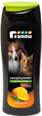 Кондиционер для животных Gamma Для собак и кошек / 30592001 (400мл)