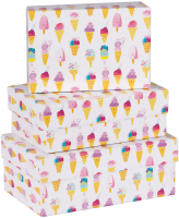 

Набор коробок подарочных Meshu, Ice Creams / Кп_41122