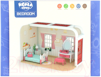 Кукольный домик Darvish Bedroom / DV-T-2907