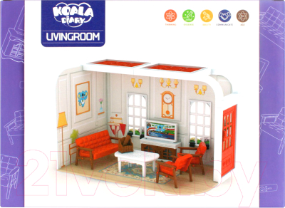 Кукольный домик Darvish Livingroom / DV-T-2910