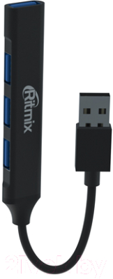 USB-хаб Ritmix CR-4400 (Metal)