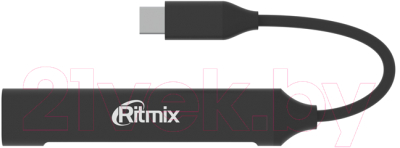 USB-хаб Ritmix CR-4401 (Metal)