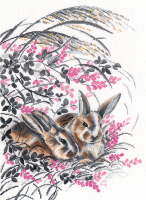 Набор для вышивания Овен Кролики / 1428В - 