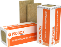 Минеральная вата Isobox Экстралайт 50% компрессия 800x600x50мм (упаковка 15шт) - 