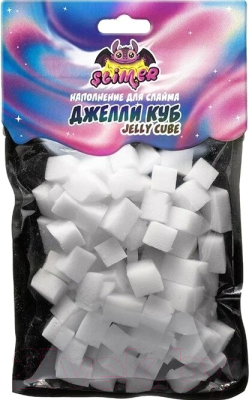 Наполнение для слайма Slimer Jelly Cube / SSS30-16 (белый)