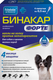 Капли от блох Pchelodar Бинакар Форте от эктопаразитов для собак/щенков мелких пород (4 пипетки) - 