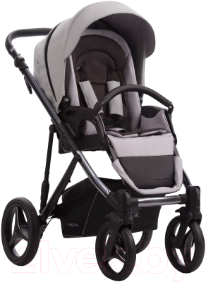 Детская универсальная коляска Bebetto Pascal Premium Class хромированная рама 2 в 1 (01)