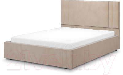 Полуторная кровать Аквилон Мирта 14 М (конфетти мокко)