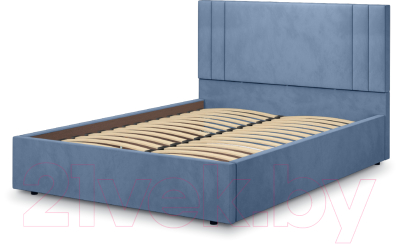 Полуторная кровать Аквилон Мирта 14 ПМ (конфетти стоун блю)