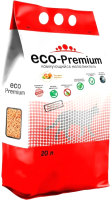 Наполнитель для туалета Eco-Premium Персик (20л, 7.6кг) - 