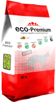 Наполнитель для туалета Eco-Premium Тутти-Фрутти (20л, 7.6кг) - 
