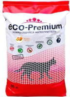 Наполнитель для туалета Eco-Premium Персик (55л, 20.2кг) - 