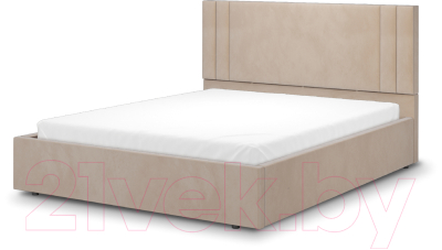 Двуспальная кровать Аквилон Мирта 16 М (веллюкс мокко)