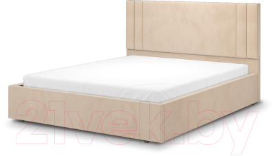 Двуспальная кровать Аквилон Мирта 16 ПМ (веллюкс крем)