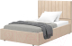 Полуторная кровать Аквилон Рица 12 М (веллюкс крем) - 