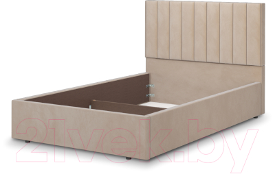 Полуторная кровать Аквилон Рица 12 М (конфетти мокко)