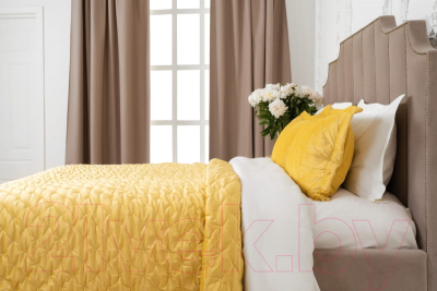 Набор текстиля для спальни Arya Ansel / 8680943083814 (желтый)