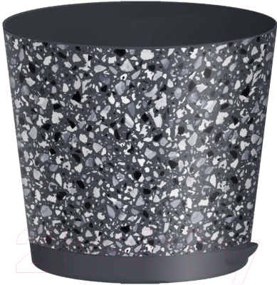 Изображение товара Вазон Idi Land Stone Flower 221606935/01 (серый)