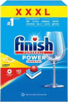 Таблетки для посудомоечных машин Finish PowerBall Power Essential Лимон (112шт) - 