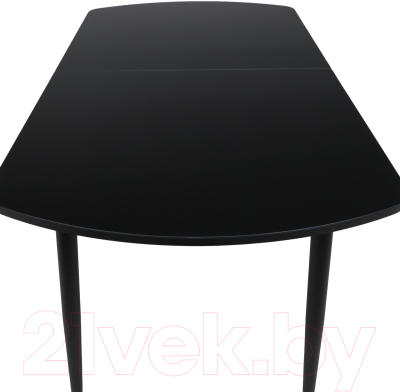 Обеденный стол Listvig Винер GR 120-152x70 (черный)