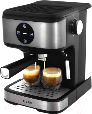 Кофеварка эспрессо Lex LXCM 3502-1 (черный)
