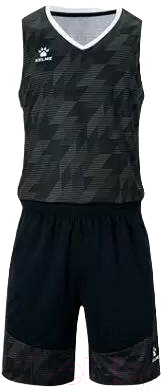 Баскетбольная форма Kelme Basketball Clothes / 3591052-000 (4XL, черный)