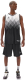 Баскетбольная форма Kelme Basketball Clothes / 8052LB1001-003 (3XL, черный/белый) - 