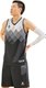 Баскетбольная форма Kelme Basketball Clothes / 8052LB1001-003 (4XL, черный/белый) - 