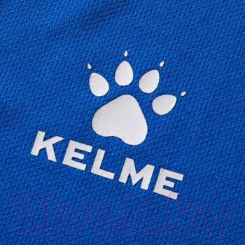 Футбольная форма Kelme Short-Sleeved Football Suit / 8251ZB3002-481 (р.120, синий/темно-синий)