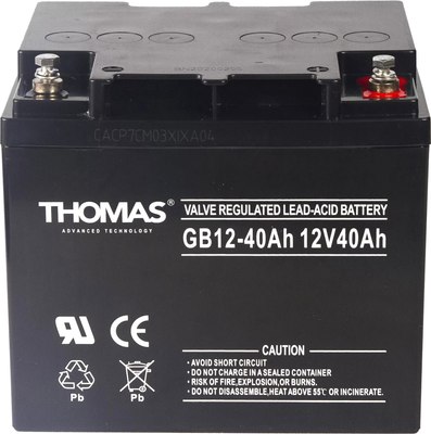 

Батарея для ИБП, GB 12-40Ah 12V40Ah