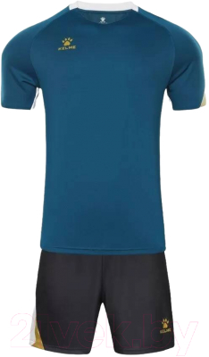Футбольная форма Kelme Short Sleeved Football Suit / 8151ZB1004-4021 (2XL, темно-синий)