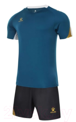 Футбольная форма Kelme Short Sleeved Football Suit / 8151ZB1004-4021 (2XL, темно-синий)