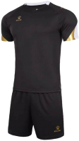 Футбольная форма Kelme Short-Sleeved Football Suit / 8151ZB1004-240 (2XL, серый) - 