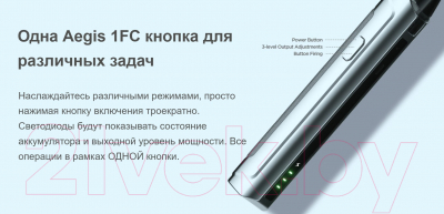 Электронный парогенератор Geekvape One FC Pod 550 mAh (2мл, серый)