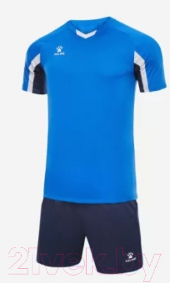 Футбольная форма Kelme Short-Sleeved Football Suit / 8251ZB1002-481 (2XL, синий/темно-синий)