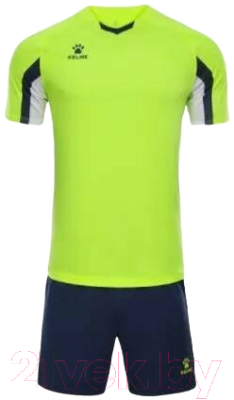 Футбольная форма Kelme Short-Sleeved Football Suit / 8251ZB1002-904 (3XL, зеленый)