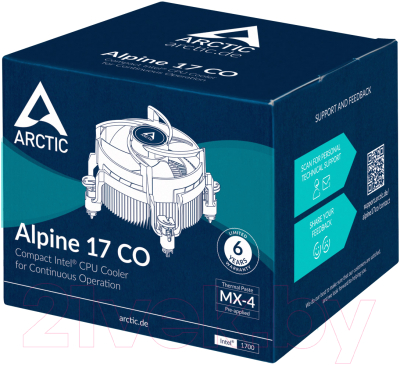 Кулер для процессора Arctic Cooling Alpine 17 CO / ACALP00041A