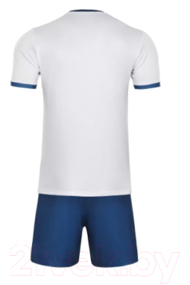 Футбольная форма Kelme Short-Sleeved Football Suit / 8151ZB1006-100 (XS, белый)