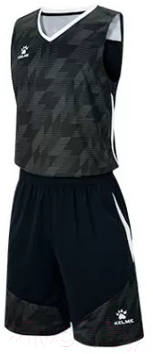 Баскетбольная форма Kelme Basketball Clothes / 3591052-000 (3XL, черный)