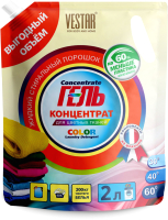 

Гель для стирки Vestar, Для цветных тканей, дой-пак